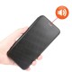 For C18 Pro Case Carbon Fiber Pattern Flip with Card Slot Stand PU Leather Shockproof Full Body Protective Case