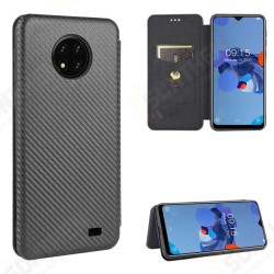 For C19 Case Carbon Fiber Pattern Flip with Card Slot Stand PU Leather Shockproof Full Body Protective Case For C19 Case Carbon Fiber Pattern Flip with Card Slot Stand PU Leather Shockproof Full Body Protective Case