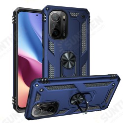 For POCO F3 Global Version Case Bumpers Shockproof Magnetic with 360 Rotation Finger Ring Holder Stand PC Protective Case For POCO F3 Global Version Case Bumpers Shockproof Magnetic with 360 Rotation Finger Ring Holder Stand PC Protective Case