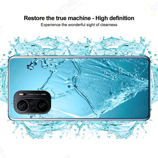 For POCO F3 Global Version Case Crystal Clear Transparent Ultra-Thin Non-Yellow Soft TPU Protective Case