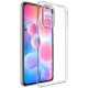 For POCO F3 Global Version Case Crystal Clear Transparent Ultra-Thin Non-Yellow Soft TPU Protective Case