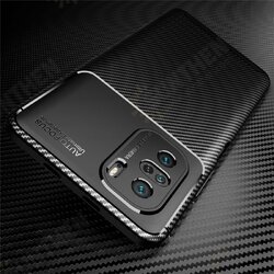 For POCO F3 Global Version Case Luxury Carbon Fiber Pattern with Lens Protector Shockproof Silicone Protective Case Non-Original For POCO F3 Global Version Case Luxury Carbon Fiber Pattern with Lens Protector Shockproof Silicone Protective Case Non-Original