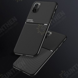 For POCO F3 Global Version Case Magnetic Leather Texture Non-Slip TPU Shockproof Protective Case Back Cover Non-Original For POCO F3 Global Version Case Magnetic Leather Texture Non-Slip TPU Shockproof Protective Case Back Cover Non-Original