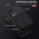 For POCO F3 Global Version Case Magnetic Leather Texture Non-Slip TPU Shockproof Protective Case Back Cover Non-Original