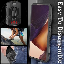 For POCO M3 Case Dual-Layer Rugged Magnetic with Belt Clip Stand Non-Slip Anti-Fingerprint Shockproof Protective Case For POCO M3 Case Dual-Layer Rugged Magnetic with Belt Clip Stand Non-Slip Anti-Fingerprint Shockproof Protective Case