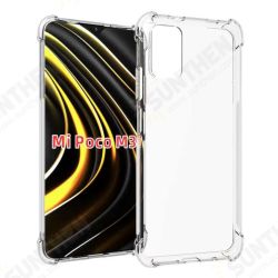For POCO M3 Case with Air Bag Shockproof Transparent Non-Yellow Soft TPU Protective Case Non-Original For POCO M3 Case with Air Bag Shockproof Transparent Non-Yellow Soft TPU Protective Case Non-Original