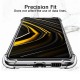 For POCO M3 Case with Air Bag Shockproof Transparent Non-Yellow Soft TPU Protective Case Non-Original For POCO M3 Case with Air Bag Shockproof Transparent Non-Yellow Soft TPU Protective Case Non-Original