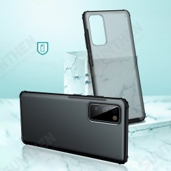 For POCO M3 Case with Four-Corner Bumpers Micro-Matte Translucent Shockproof Anti-Fingerprint PC Protective Case Back Cover For POCO M3 Case with Four-Corner Bumpers Micro-Matte Translucent Shockproof Anti-Fingerprint PC Protective Case Back Cover