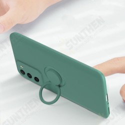 For POCO M3 Case with Ring Holder Lens Protector Soft Liquid Silicone Rubber Protective Case For POCO M3 Case with Ring Holder Lens Protector Soft Liquid Silicone Rubber Protective Case