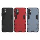 For POCO M3 Pro 5G NFC Global Version/ Xiaomi Redmi Note 10 5G Case with Bracket Shockproof PC Protective Case Back Cover