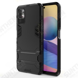 For POCO M3 Pro 5G NFC Global Version/ Xiaomi Redmi Note 10 5G Case with Bracket Shockproof PC Protective Case Back Cover For POCO M3 Pro 5G NFC Global Version/ Xiaomi Redmi Note 10 5G Case with Bracket Shockproof PC Protective Case Back Cover