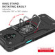 For POCO X3 NFC Case Magnetic with Ring Holder Stand Shockproof PC + TPU Protective Case Back Cover For POCO X3 NFC Case Magnetic with Ring Holder Stand Shockproof PC + TPU Protective Case Back Cover