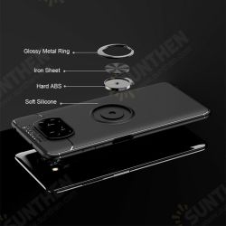 For POCO X3 PRO / POCO X3 NFC Case 360° Rotating Magnetic Ring Holder Soft Silicone Shockproof Protective Case Back Cover Non-original For POCO X3 PRO / POCO X3 NFC Case 360° Rotating Magnetic Ring Holder Soft Silicone Shockproof Protective Case Back Cover Non-original