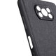 For POCO X3 PRO / POCO X3 NFC Case Business Breathable with Lens Protect Canvas Sweatproof Shockproof TPU Protective Case