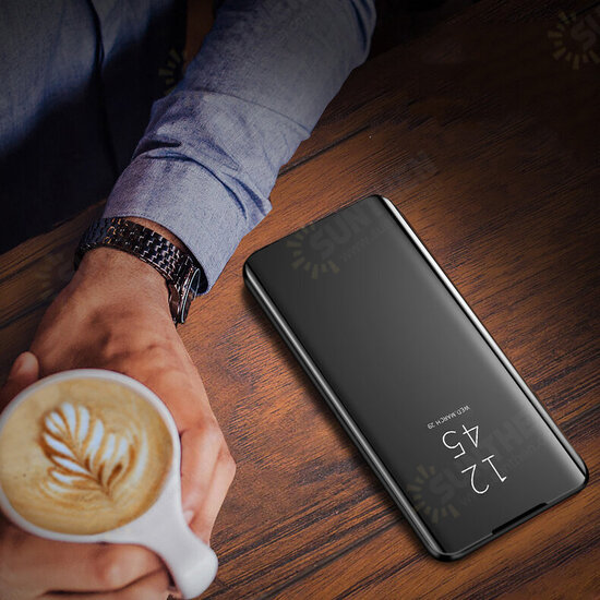 For POCO X3 PRO / POCO X3 NFC Case Foldable Flip Plating Mirror Window View Shockproof Full Cover Protective Case Non-original For POCO X3 PRO / POCO X3 NFC Case Foldable Flip Plating Mirror Window View Shockproof Full Cover Protective Case Non-original