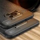 For POCO X3 PRO / POCO X3 NFC Case Litchi Pattern with Lens Protector Shockproof PU Leather + TPU Soft Protective Case Back Cover