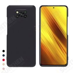 For POCO X3 PRO / POCO X3 NFC Case Silky Smooth with Lens Protector Anti-Fingerprint Shockproof Hard PC Protective Case Non-original