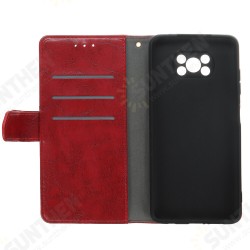 For POCO X3 Pro/ POCO X3 NFC Case Magnetic Flip with Multi-Card Slot Stand PU Leather Shockproof Protective Case For POCO X3 Pro/ POCO X3 NFC Case Magnetic Flip with Multi-Card Slot Stand PU Leather Shockproof Protective Case