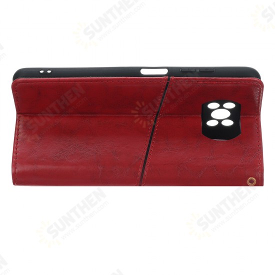 For POCO X3 Pro/ POCO X3 NFC Case Magnetic Flip with Multi-Card Slot Stand PU Leather Shockproof Protective Case For POCO X3 Pro/ POCO X3 NFC Case Magnetic Flip with Multi-Card Slot Stand PU Leather Shockproof Protective Case