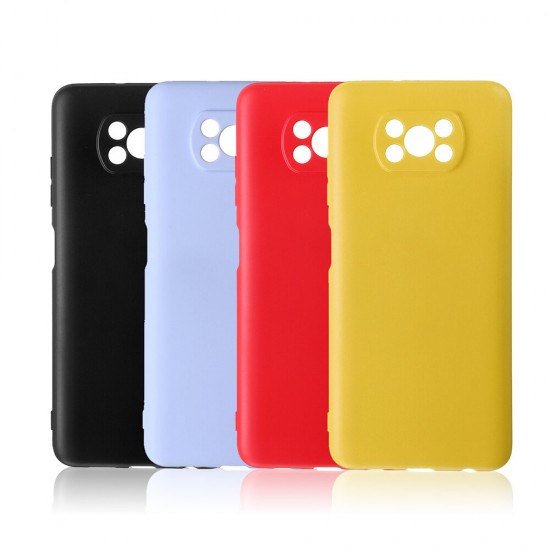 For POCO X3 Pro/ POCO X3 NFC Case Pure Shockproof Anti-Scratch Ultra-Thin Soft TPU Protective Case