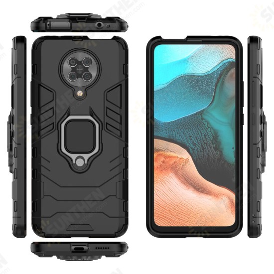 For Poco F2 Pro Case Shockproof Anti-fingerprint with 360° Rotation Magnetic Ring Bracket PC Protective Case Non-original For Poco F2 Pro Case Shockproof Anti-fingerprint with 360° Rotation Magnetic Ring Bracket PC Protective Case Non-original