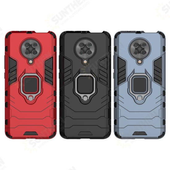 For Poco F2 Pro Case Shockproof Anti-fingerprint with 360° Rotation Magnetic Ring Bracket PC Protective Case Non-original For Poco F2 Pro Case Shockproof Anti-fingerprint with 360° Rotation Magnetic Ring Bracket PC Protective Case Non-original