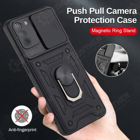 For Poco F3/ Xiaomi Redmi K40 Case Bumpers Shockproof Magnetic with 360 Rotation Finger Ring Holder Stand Slide-Camera Protection PC Protective Case Non-Original For Poco F3/ Xiaomi Redmi K40 Case Bumpers Shockproof Magnetic with 360 Rotation Finger Ring Holder Stand Slide-Camera Protection PC Protective Case Non-Original