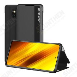 For Poco X3 Pro / Poco X3 NFC Case Magnetic Flip Smart Sleep Side View Window PU Leather Full Cover Shockproof Protective Case | Non-Original For Poco X3 Pro / Poco X3 NFC Case Magnetic Flip Smart Sleep Side View Window PU Leather Full Cover Shockproof Protective Case | Non-Original