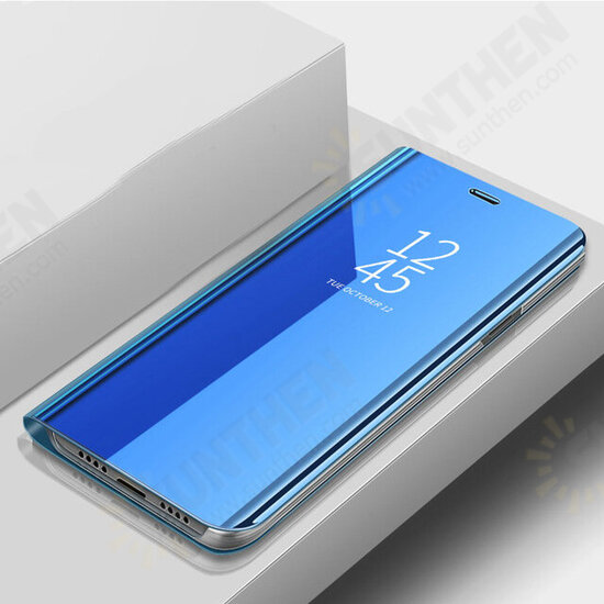 For Samsung Galaxy A52 5G Case Foldable Flip Plating Mirror Window View Shockproof Full Cover Protective Case For Samsung Galaxy A52 5G Case Foldable Flip Plating Mirror Window View Shockproof Full Cover Protective Case
