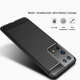 For Samsung Galaxy S21+ / Galaxy S21 / Galaxy S21 Ultra Case Carbon Fiber Texture with Lens Protector Shockproof Silicone Protective Case Back Cover