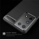 For Samsung Galaxy S21+ / Galaxy S21 / Galaxy S21 Ultra Case Carbon Fiber Texture with Lens Protector Shockproof Silicone Protective Case Back Cover