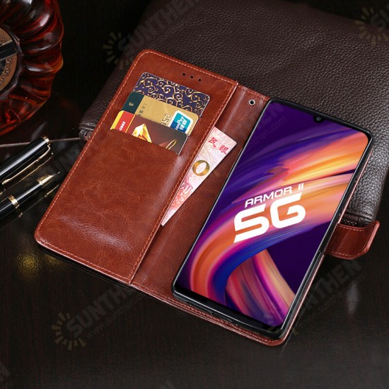 For 11 5G/ 11T Case Magnetic Flip with Multiple Card Slot Folding Stand PU Leather Shockproof Full Cover Protective Case