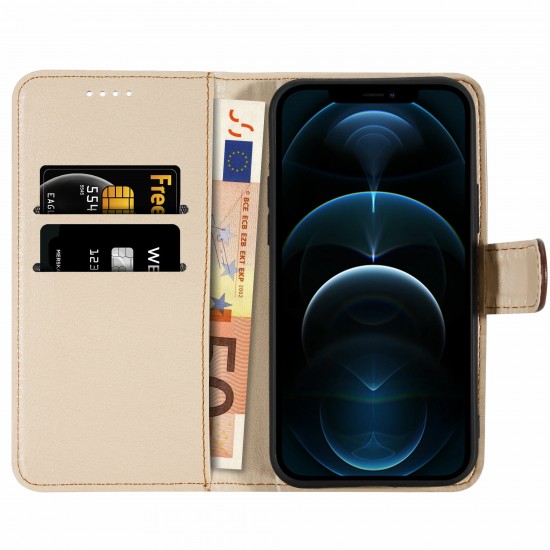 For 8/ 8 Pro Case Litchi Pattern Flip Shockproof PU Leather Full Body Protective Case