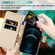 For 8/ 8 Pro Case Litchi Pattern Flip Shockproof PU Leather Full Body Protective Case