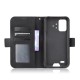 For Bison Pro Case Magnetic Flip with Multiple Card Slot Wallet Folding Stand PU Leather Shockproof Full Cover Protective Case