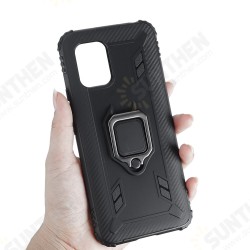 For Xiaomi Mi 10 Lite Case Carbon Fiber Pattern Shockproof Anti-fingerprint with 360° Rotation Magnetic Ring Bracket PC Protective Case Non-original For Xiaomi Mi 10 Lite Case Carbon Fiber Pattern Shockproof Anti-fingerprint with 360° Rotation Magnetic Ring Bracket PC Protective Case Non-original