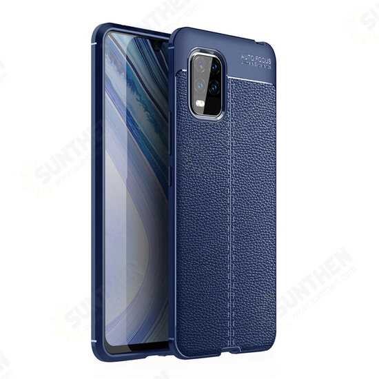 For Xiaomi Mi 10 Lite Case Litchi Pattern Shockproof PU Leather TPU Soft Protective Case Back Cover Non-original For Xiaomi Mi 10 Lite Case Litchi Pattern Shockproof PU Leather TPU Soft Protective Case Back Cover Non-original