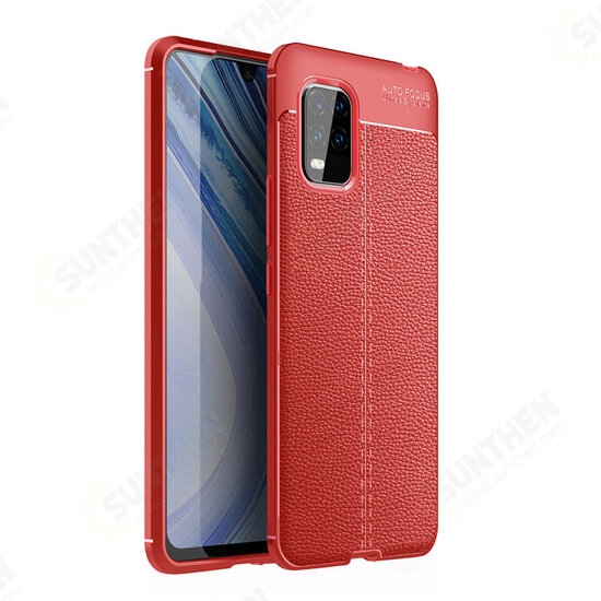 For Xiaomi Mi 10 Lite Case Litchi Pattern Shockproof PU Leather TPU Soft Protective Case Back Cover Non-original For Xiaomi Mi 10 Lite Case Litchi Pattern Shockproof PU Leather TPU Soft Protective Case Back Cover Non-original