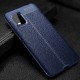 For Xiaomi Mi 10 Lite Case Litchi Pattern Shockproof PU Leather TPU Soft Protective Case Back Cover Non-original