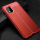 For Xiaomi Mi 10 Lite Case Litchi Pattern Shockproof PU Leather TPU Soft Protective Case Back Cover Non-original