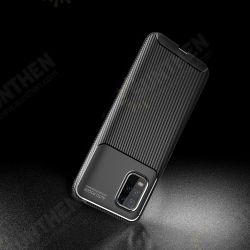 For Xiaomi Mi 10 Lite Case Luxury Carbon Fiber Pattern Shockproof Silicone Protective Case Back Cover Non-original For Xiaomi Mi 10 Lite Case Luxury Carbon Fiber Pattern Shockproof Silicone Protective Case Back Cover Non-original