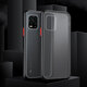 For Xiaomi Mi 10 Lite Case Shockproof Anti-fingerprint Matte Translucent Hard PC & Soft TPU Edge Protective Case Non-original