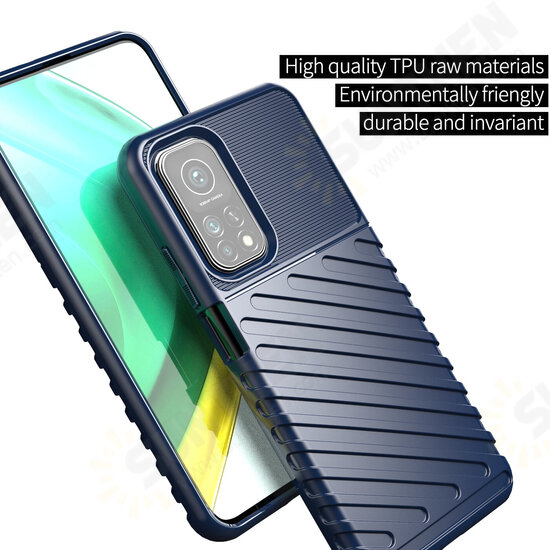 For Xiaomi Mi 10T / Mi 10T Pro Case Anti-Slip Anti-Scratch Shockproof Soft Silicone Protective Case Back Cover Non-Original