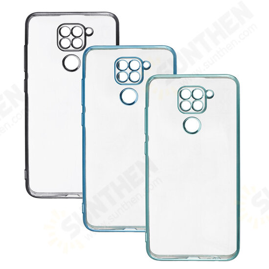 For Xiaomi Mi 10T Lite 5G / Redmi Note 9 Pro 5G Case Plating with Lens Protector Ultra-Thin Anti-Fingerprint Shockproof Transparent Soft TPU Protective Case For Xiaomi Mi 10T Lite 5G / Redmi Note 9 Pro 5G Case Plating with Lens Protector Ultra-Thin Anti-Fingerprint Shockproof Transparent Soft TPU Protective Case