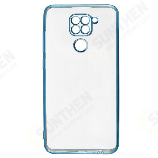 For Xiaomi Mi 10T Lite 5G / Redmi Note 9 Pro 5G Case Plating with Lens Protector Ultra-Thin Anti-Fingerprint Shockproof Transparent Soft TPU Protective Case For Xiaomi Mi 10T Lite 5G / Redmi Note 9 Pro 5G Case Plating with Lens Protector Ultra-Thin Anti-Fingerprint Shockproof Transparent Soft TPU Protective Case