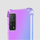 For Xiaomi Mi 10T/10T Pro Case Gradient Color with Four-Corner Airbags Shockproof Translucent Soft TPU Protective Case | Non-original