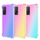 For Xiaomi Mi 10T/10T Pro Case Gradient Color with Four-Corner Airbags Shockproof Translucent Soft TPU Protective Case | Non-original