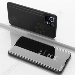 For Xiaomi Mi 11 Case Foldable Flip Plating Mirror Window View Shockproof Full Cover Protective Case Non-Original For Xiaomi Mi 11 Case Foldable Flip Plating Mirror Window View Shockproof Full Cover Protective Case Non-Original