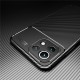 For Xiaomi Mi 11 Case Luxury Carbon Fiber Pattern with Lens Protector Shockproof Silicone Protective Case Non-Original