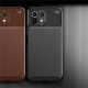 For Xiaomi Mi 11 Case Luxury Carbon Fiber Pattern with Lens Protector Shockproof Silicone Protective Case Non-Original